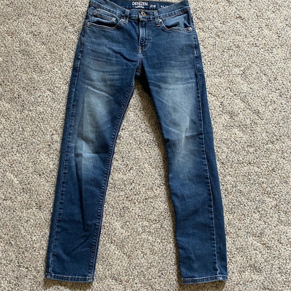 Denizen Levis Slim Denim Jeans Size 28 X 30 Mens - Picture 1 of 8